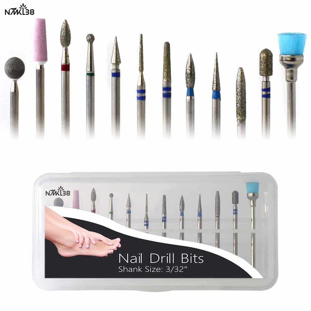 acrylic nail nail drill bits guide