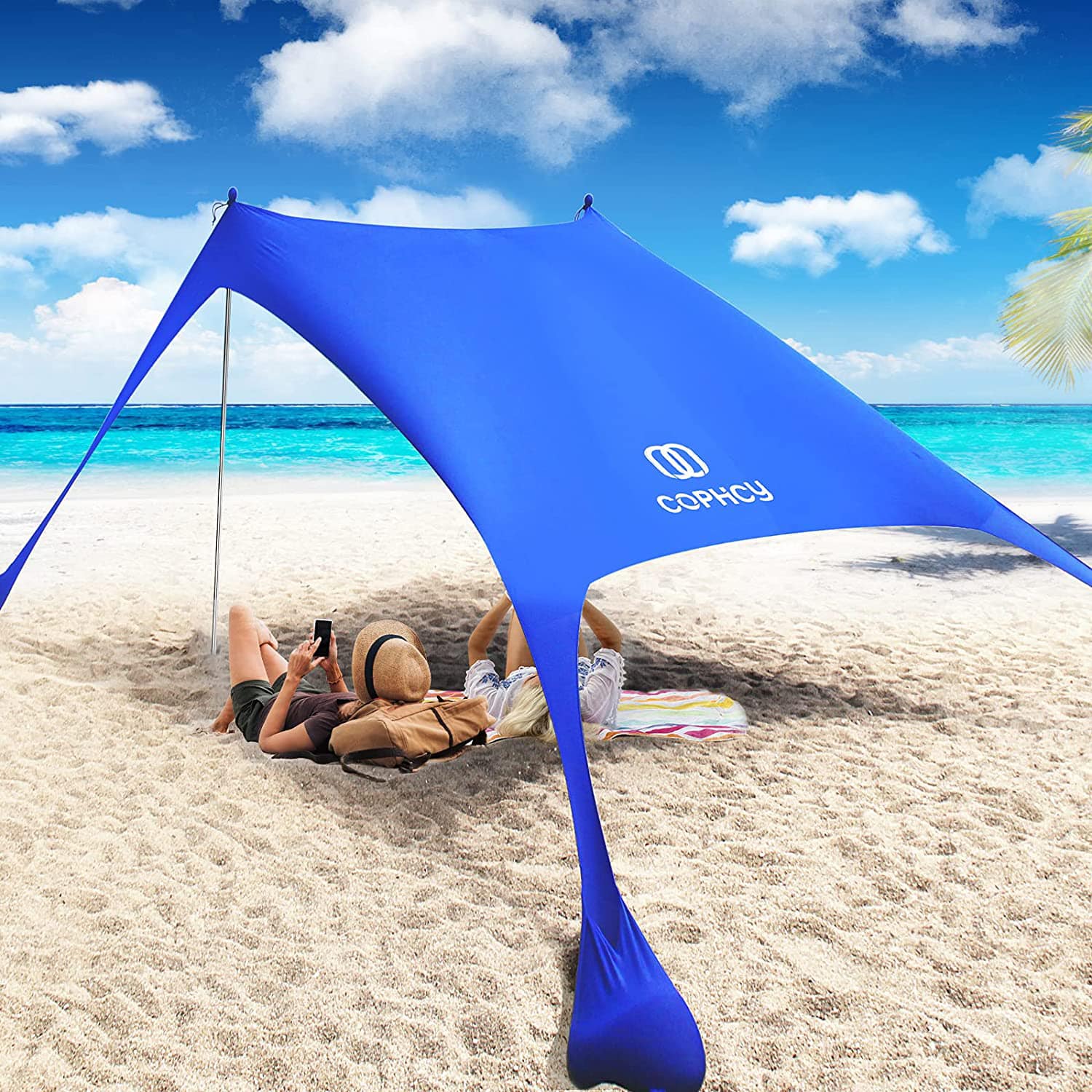 6. Pop Up Beach Tent Sun Shelter 